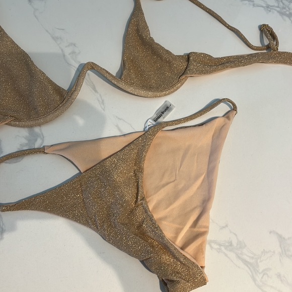 “Sunday Brunch” underwire bikini from Fashion Nova size L - brand new with tag - Picture 6 of 7